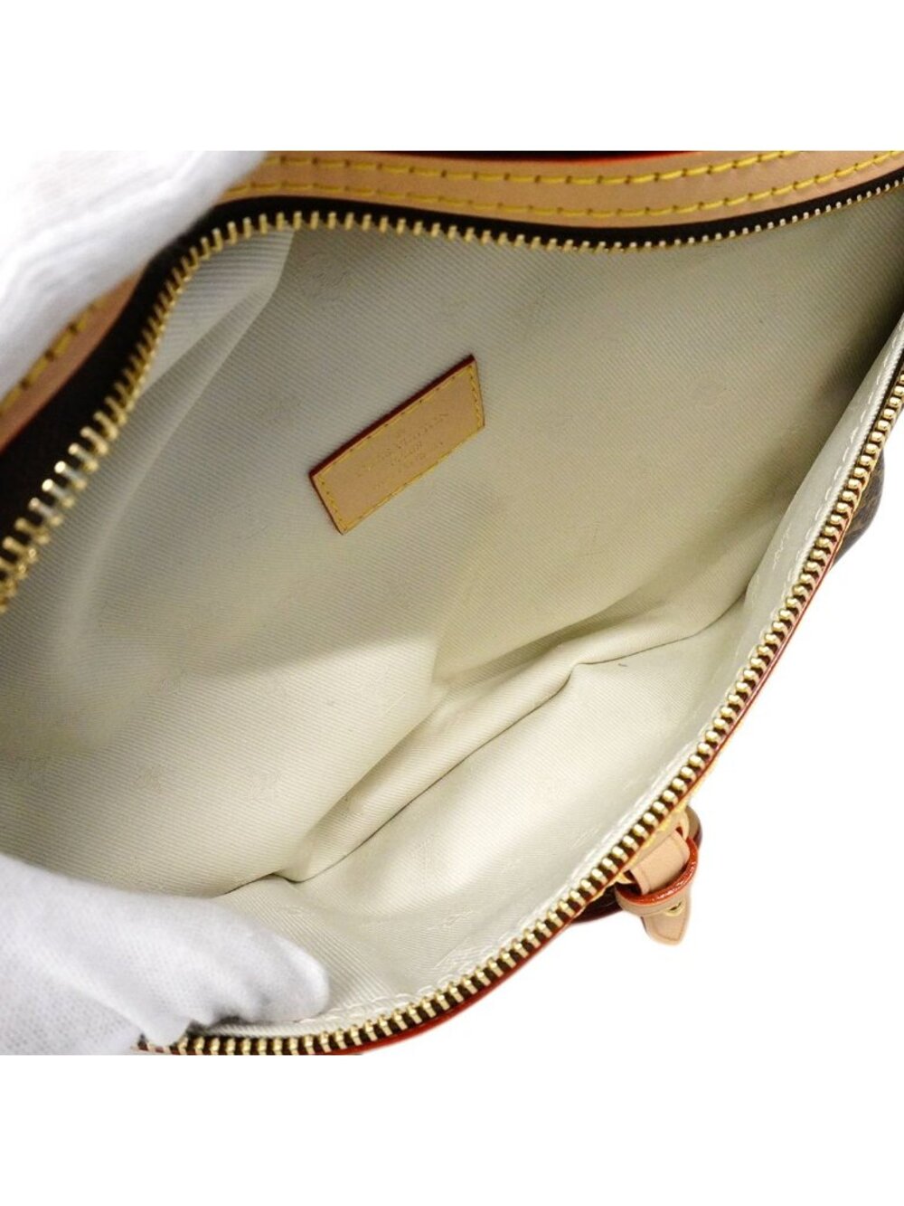 ★SOLD★ Louis Vuitton Shoulder Bag Monogram High Rise Brown - Picture 4 of 6